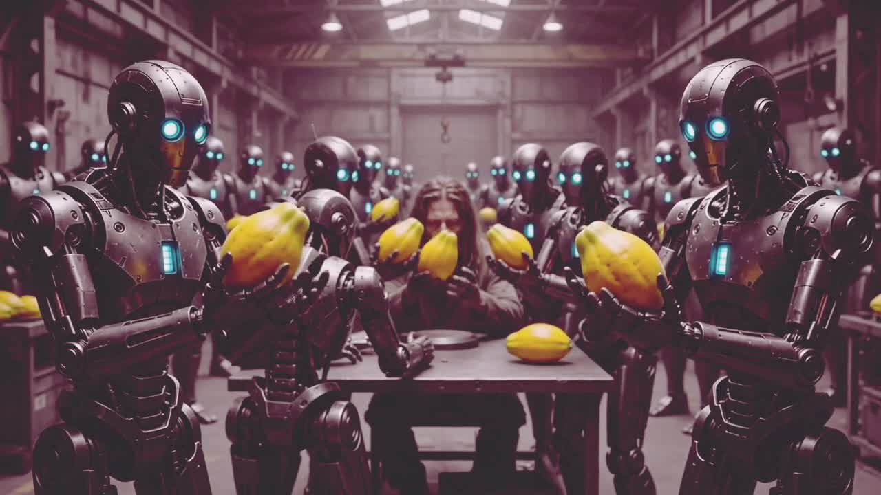 Inside the BROBOTS SPACE FACTORY