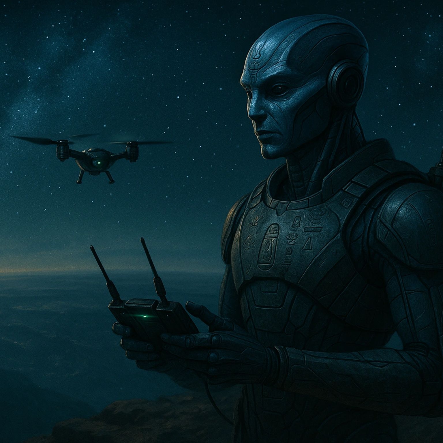 Mystery Drone Pilot